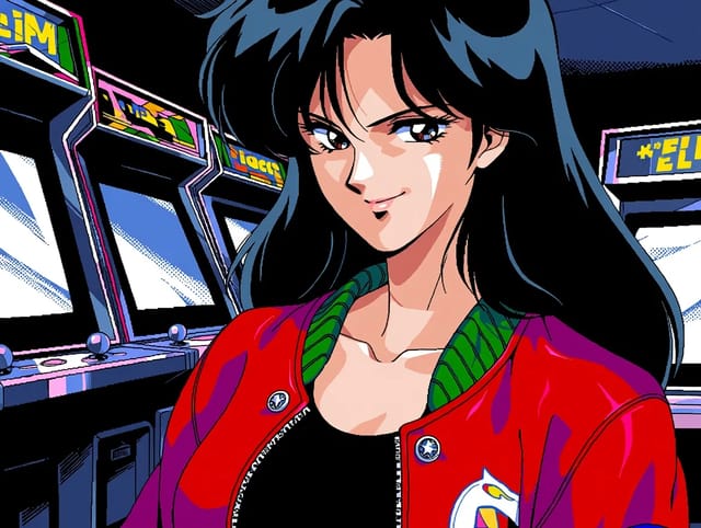 PC-98 style LoRA, light touch (Anima)