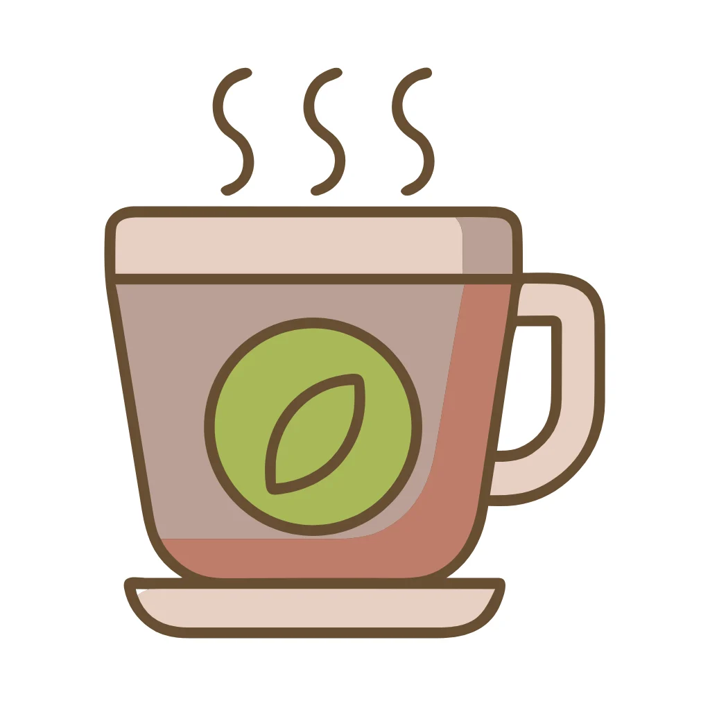 Aperçu du rendu de l’icône de tasse de café après vectorisation.