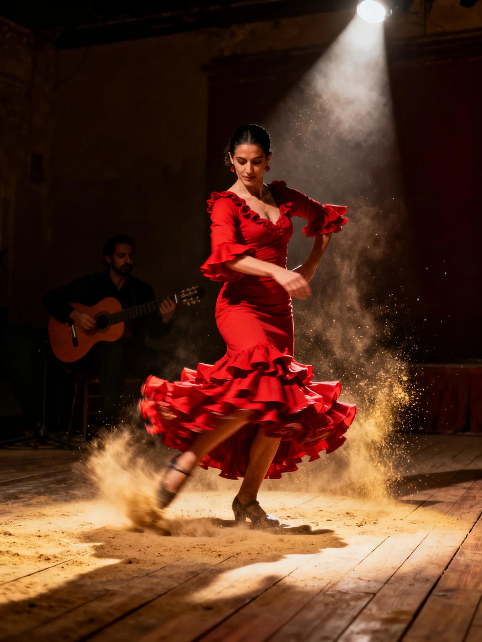 flamenco-dust-spotlight