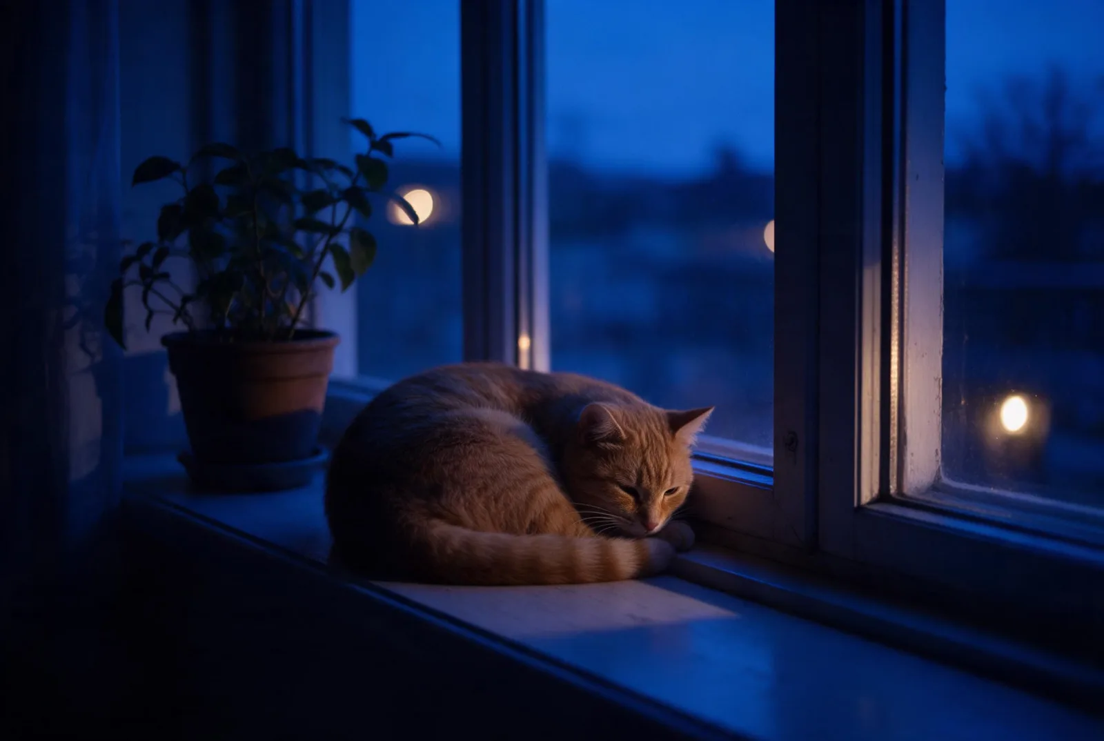 Sample image in the Blue Hour Quiet style