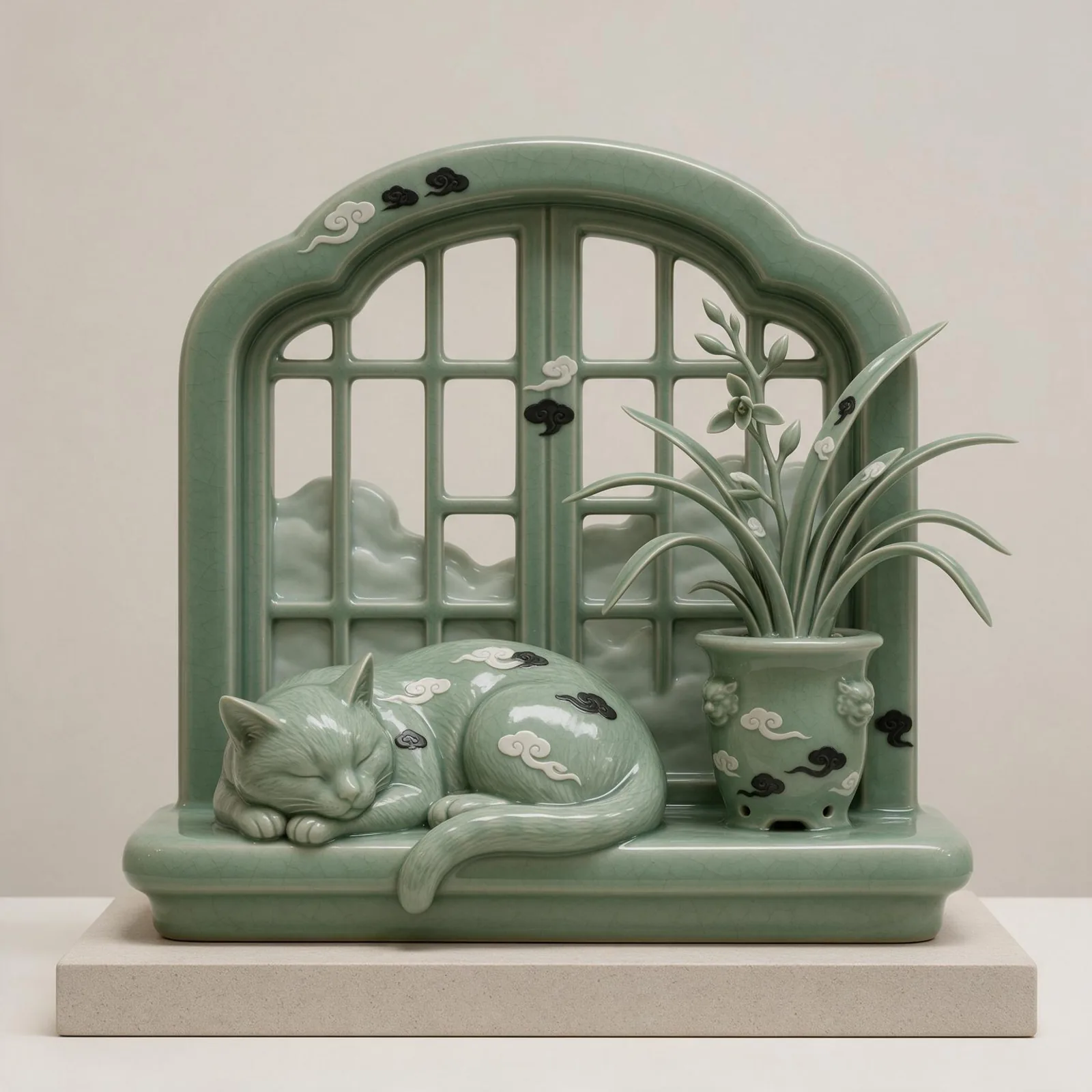 Sample image in the Celadon Glaze style