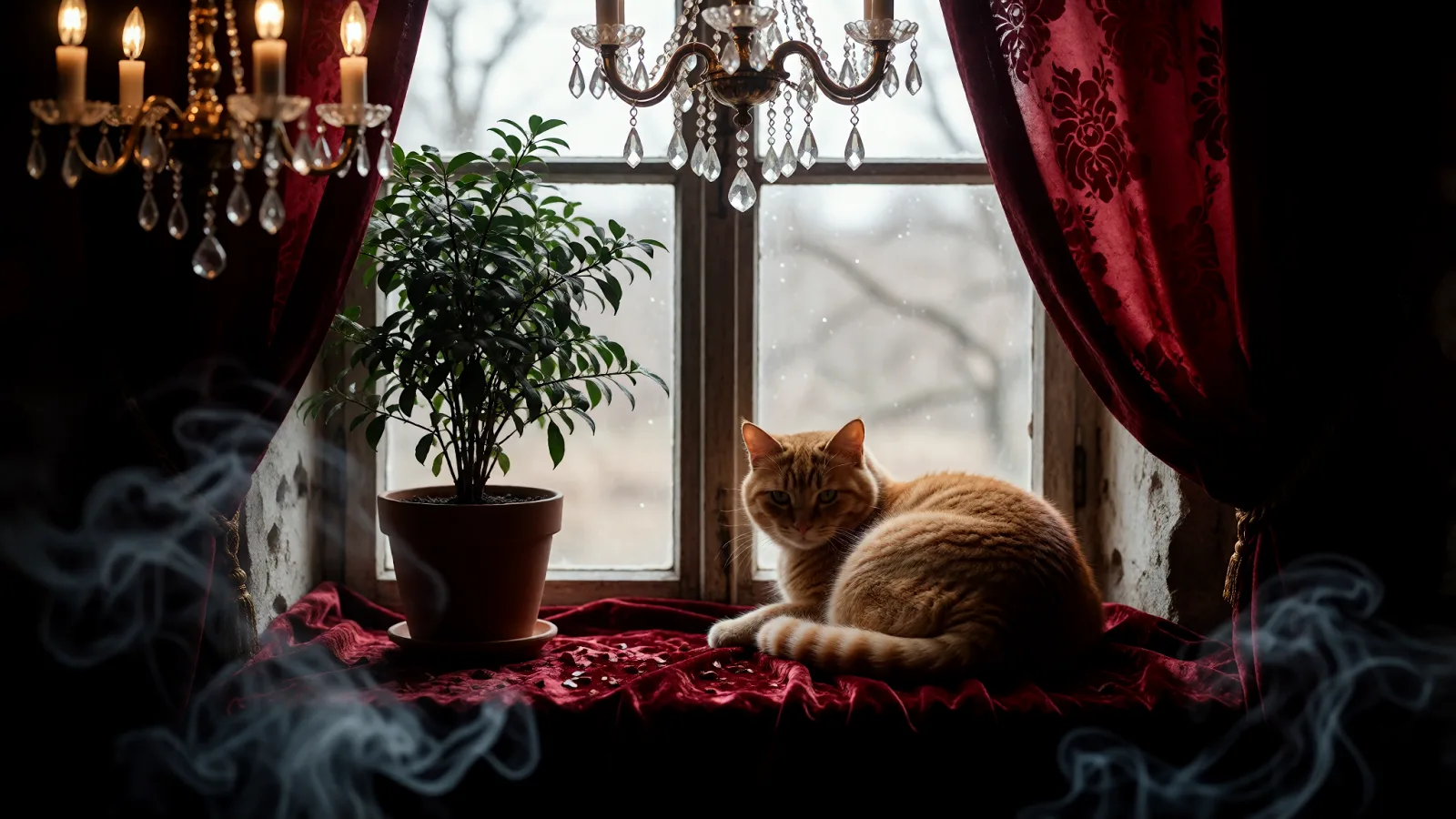 Sample image in the Cinematic Gothic style