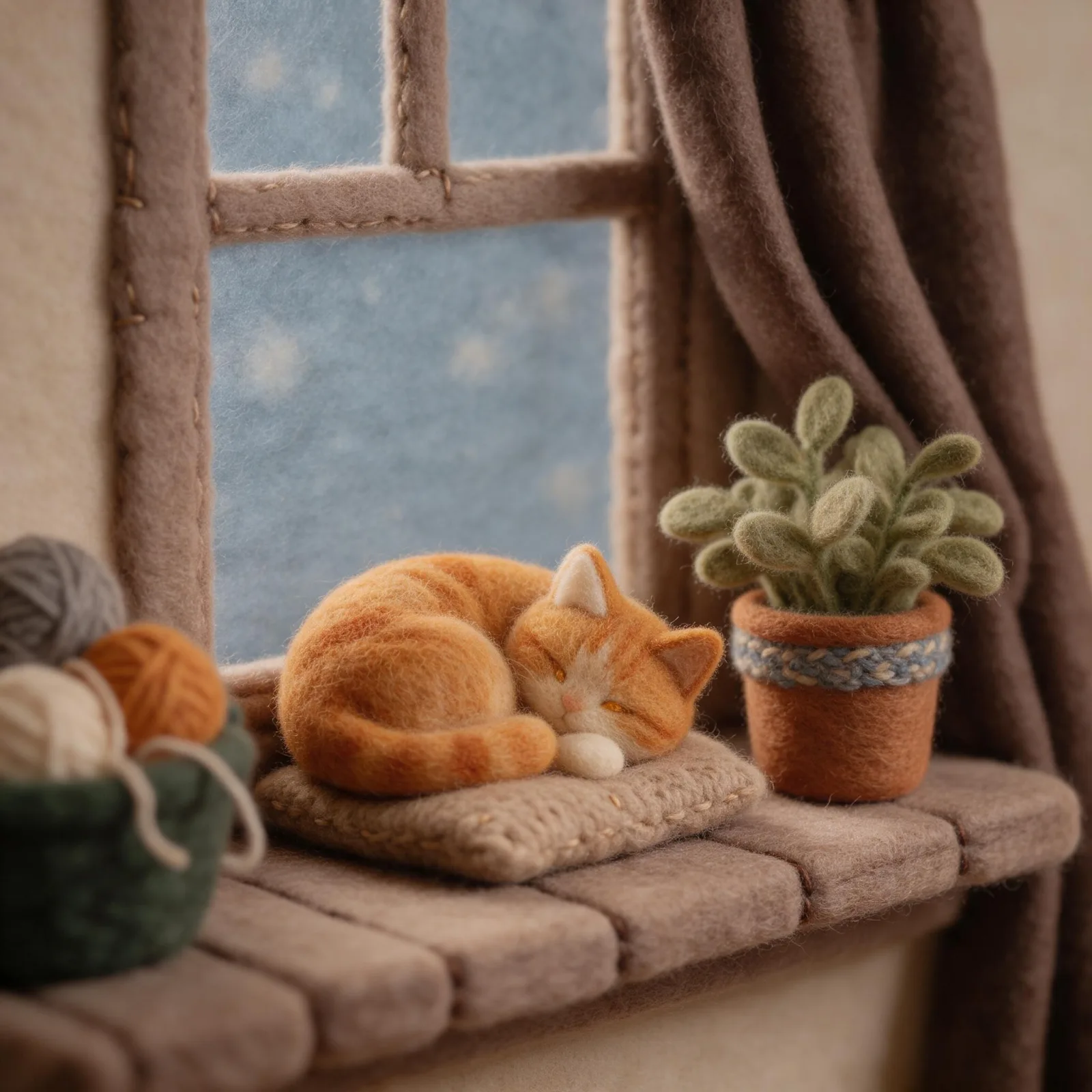 Sample image in the Felt & Yarn style