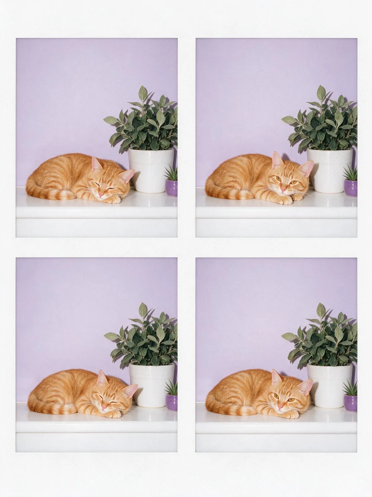 Sample image in the Four-Frame Booth style
