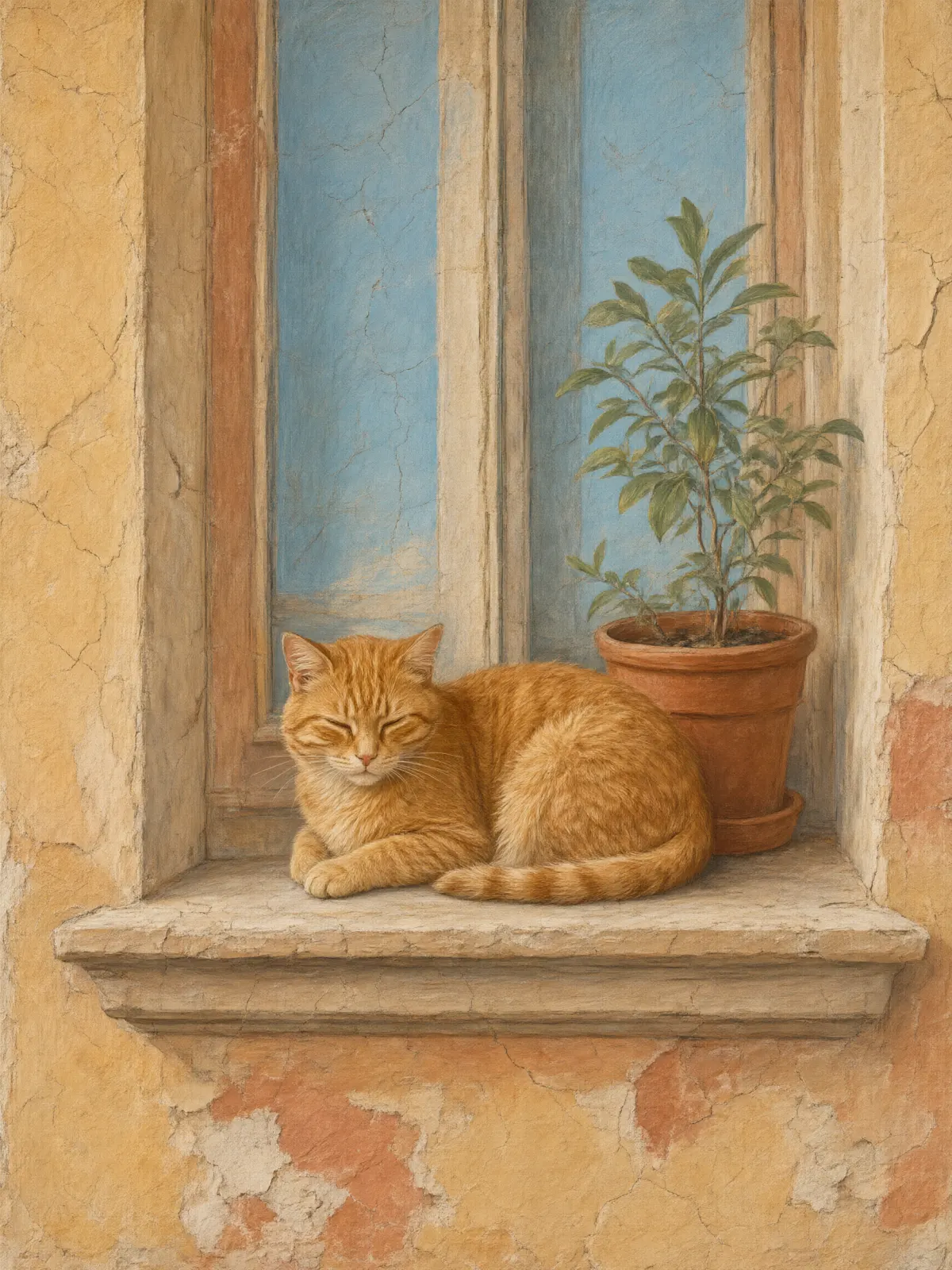 Sample image in the Fresco Dust style