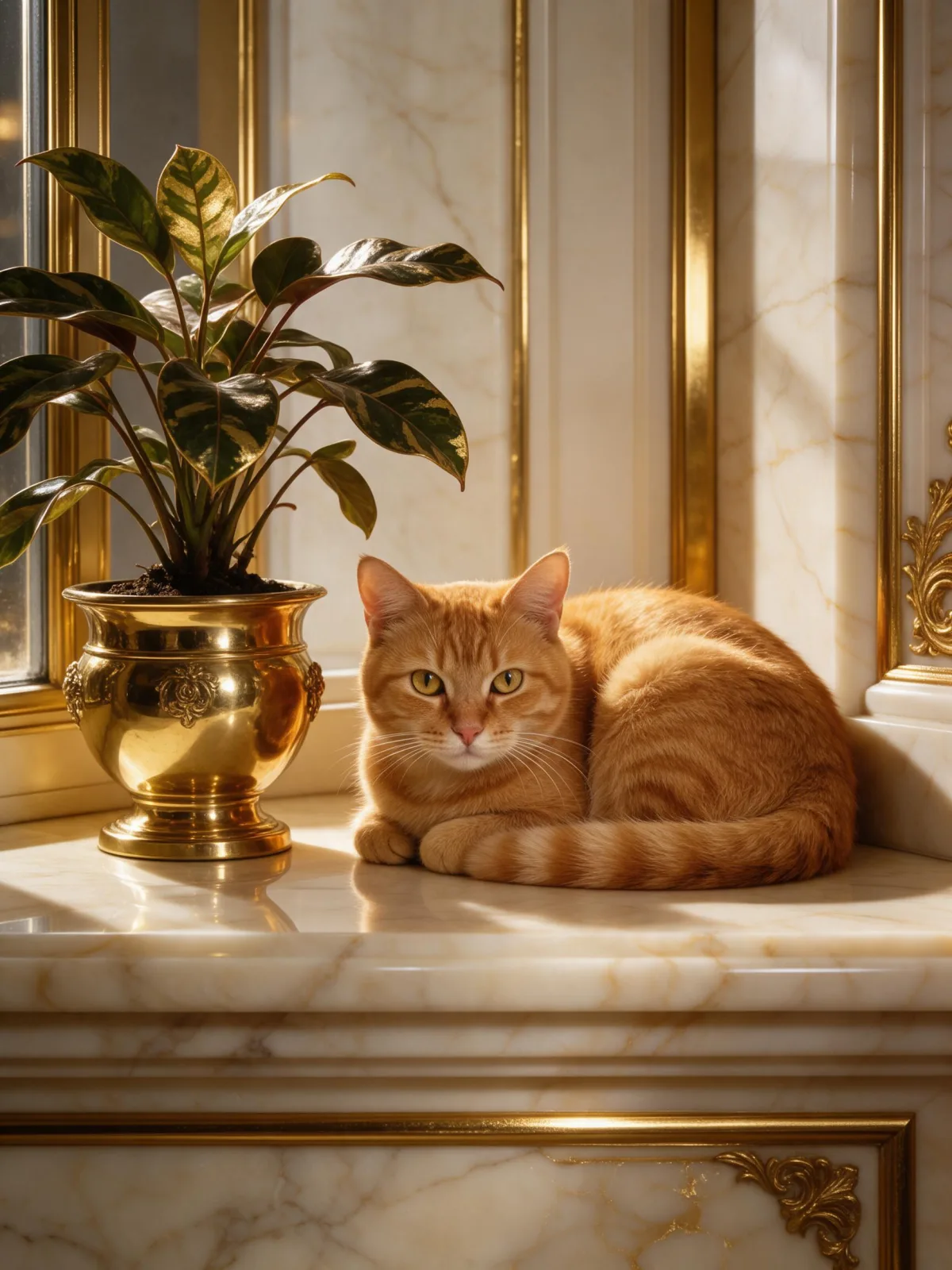 Sample image in the Gilded Opulence style