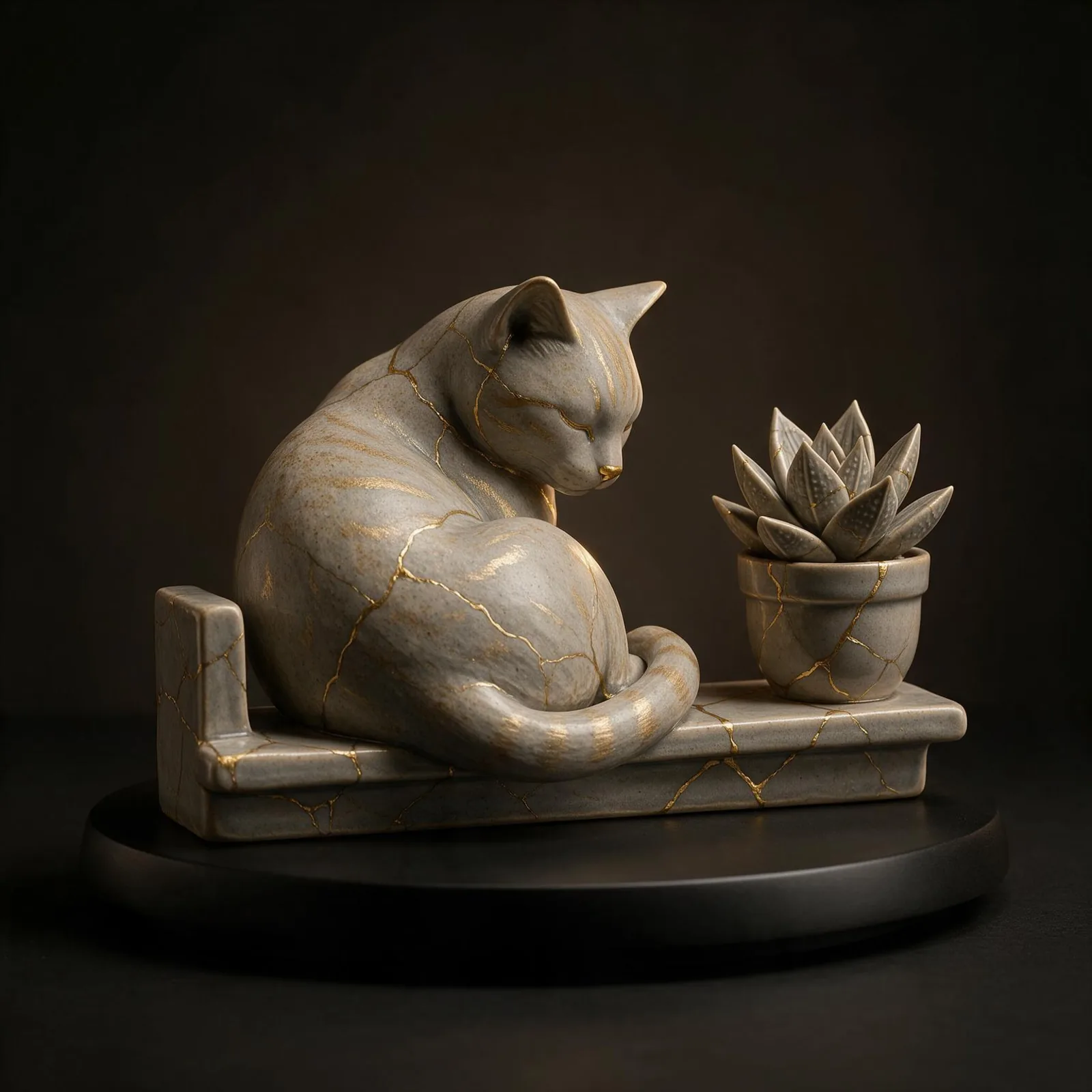 Sample image in the Kintsugi Gold style