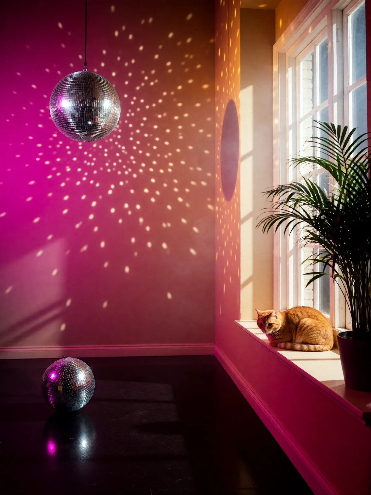 Sample image in the Mirror Ball Gels style