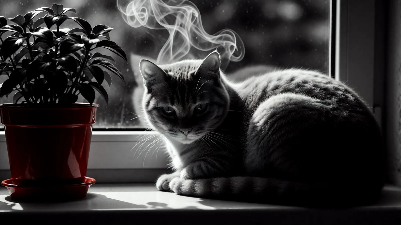 Sample image in the Noir Rouge style