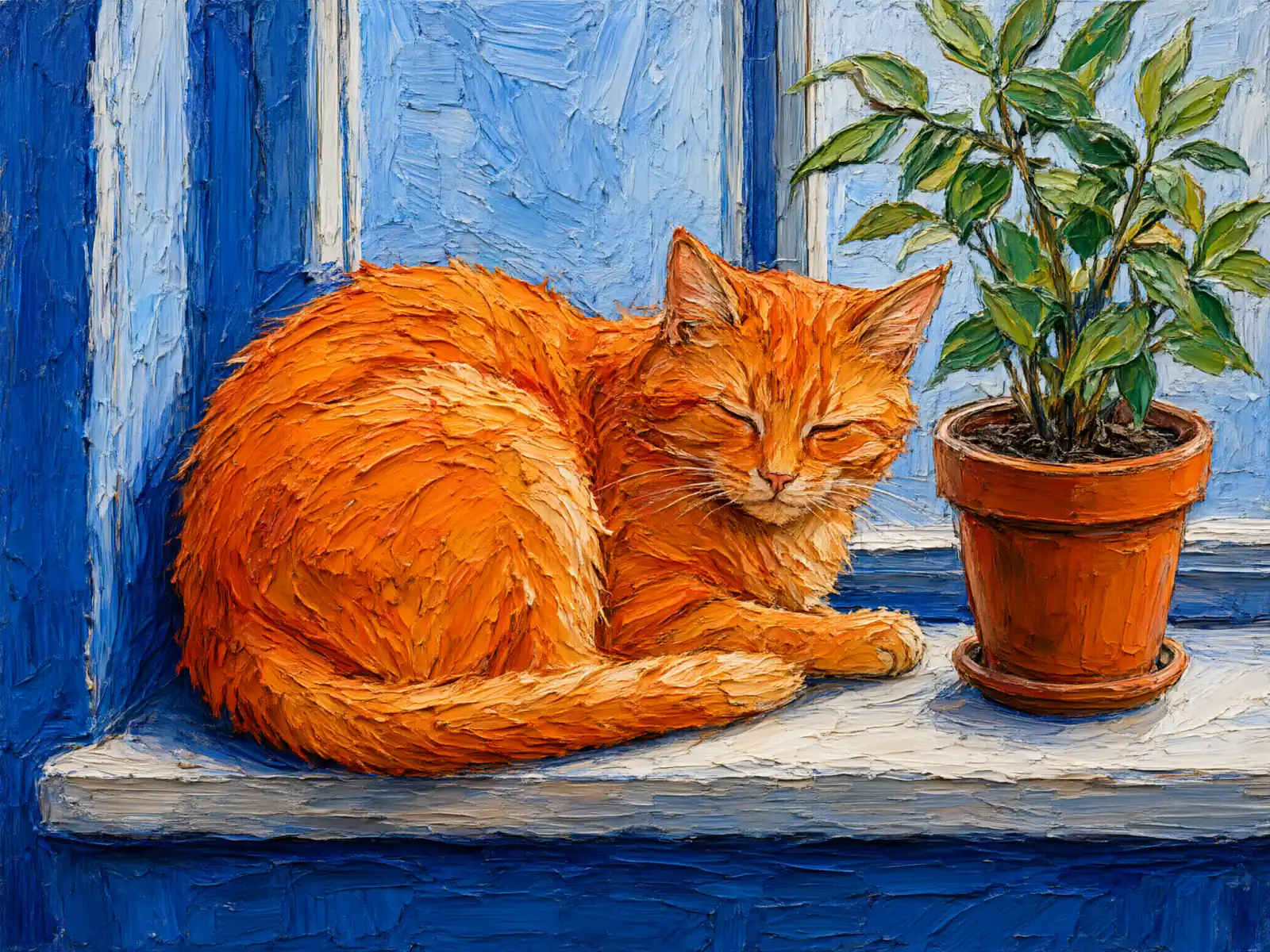 Sample image in the Palette Knife style