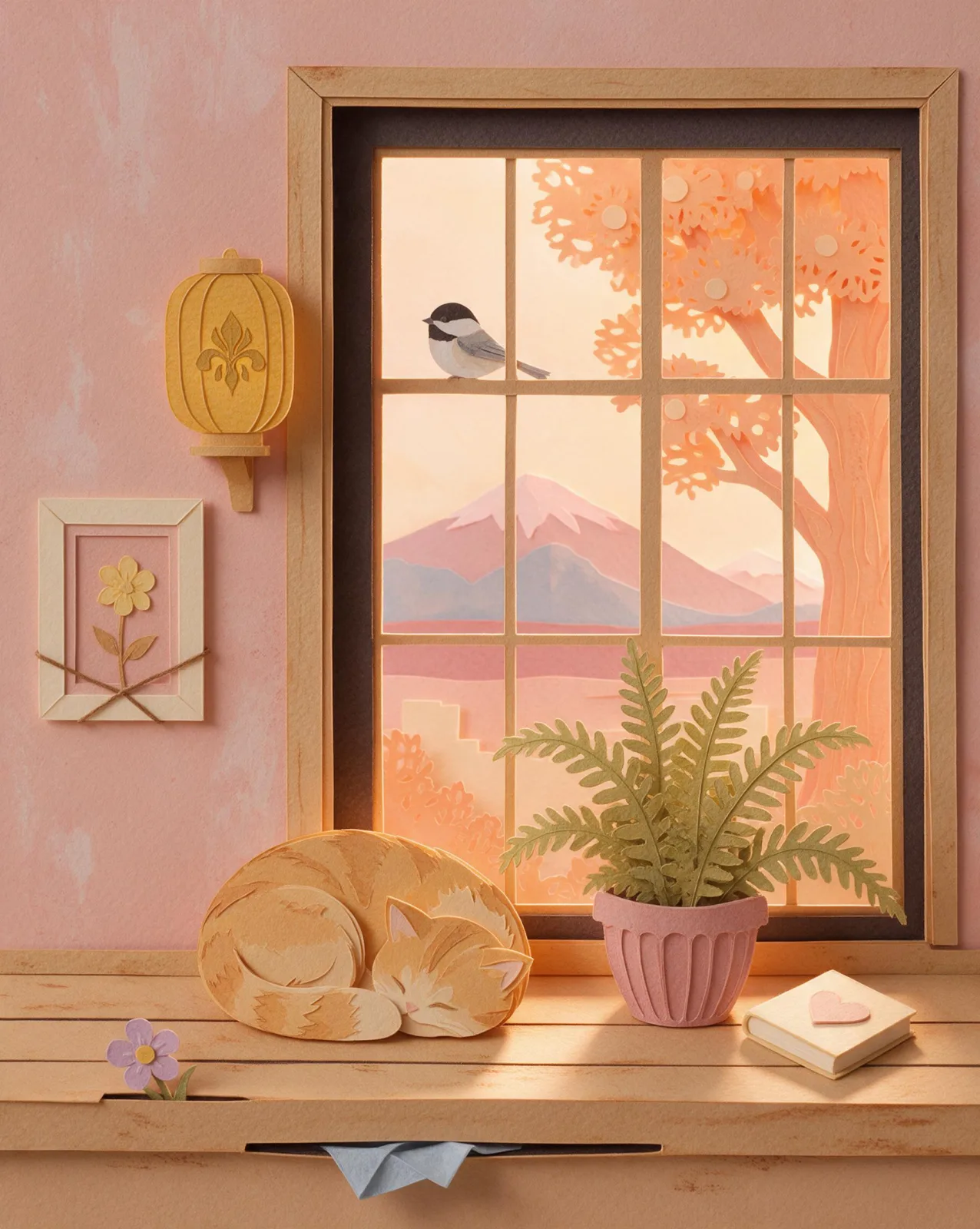 Sample image in the Paper Layers style