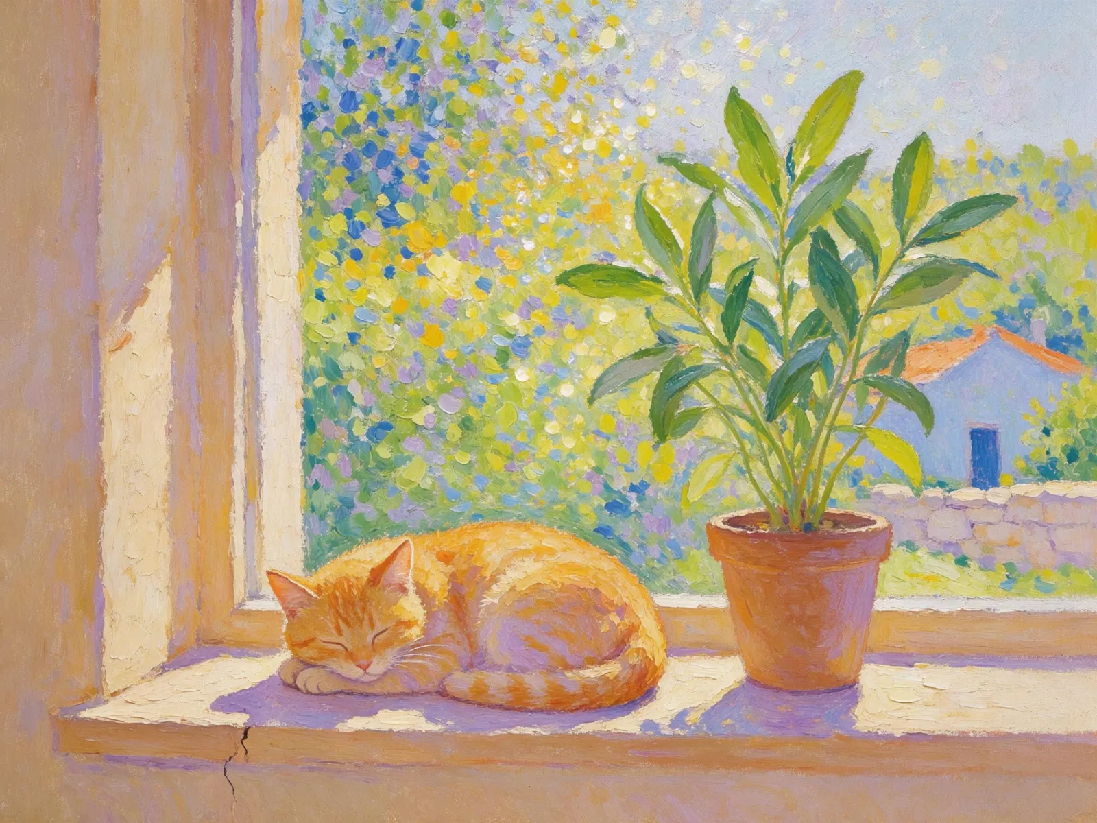 Sample image in the Plein Air Light style