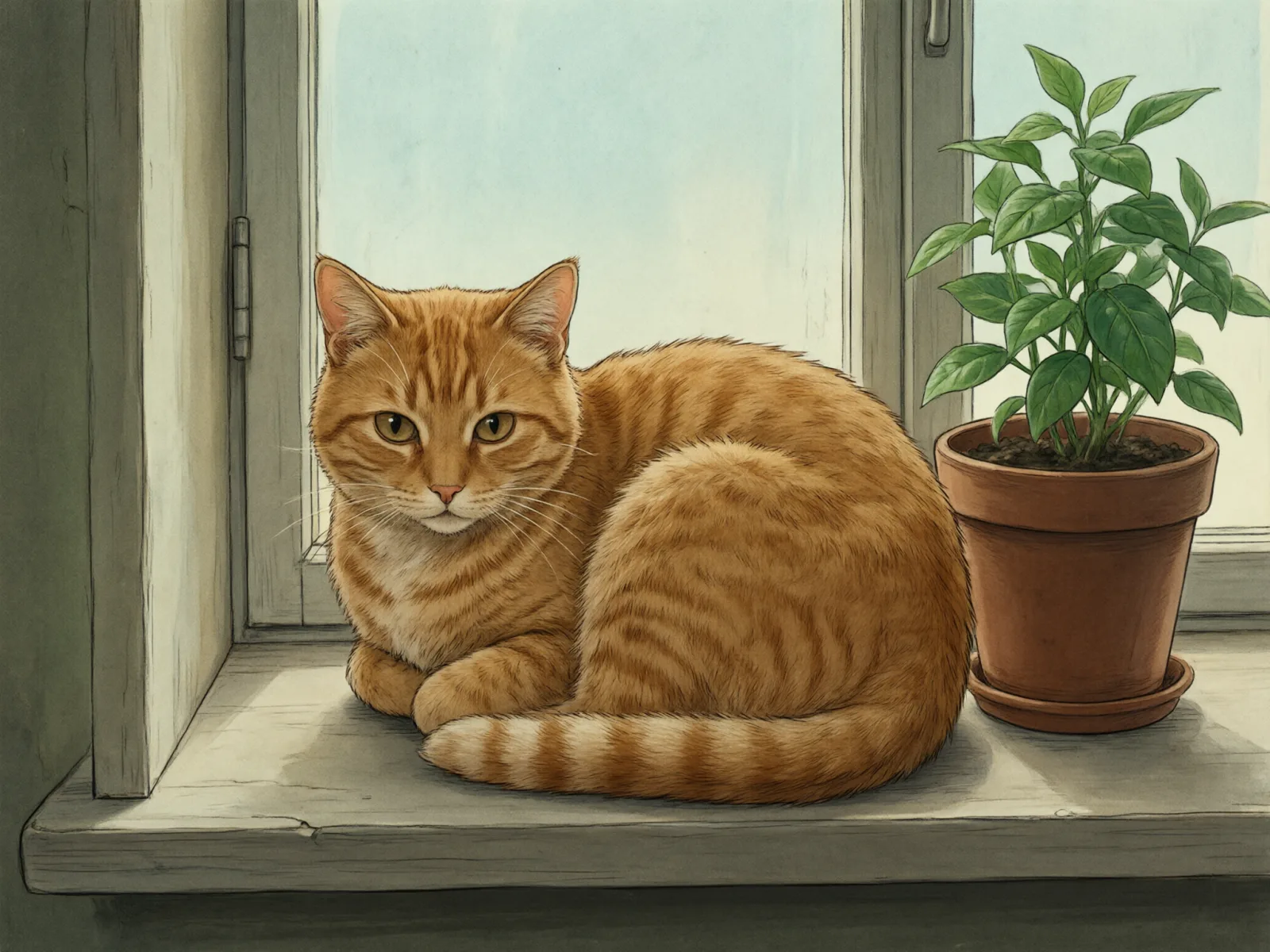 Sample image in the 90s Cel Anime style