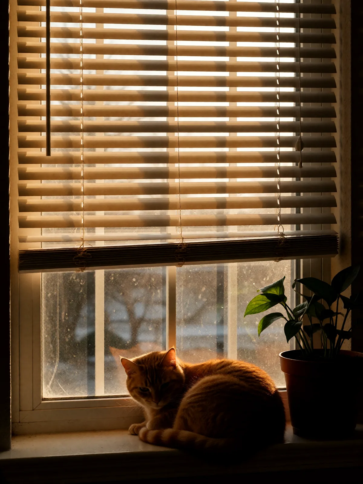 Sample image in the Slatted Light style