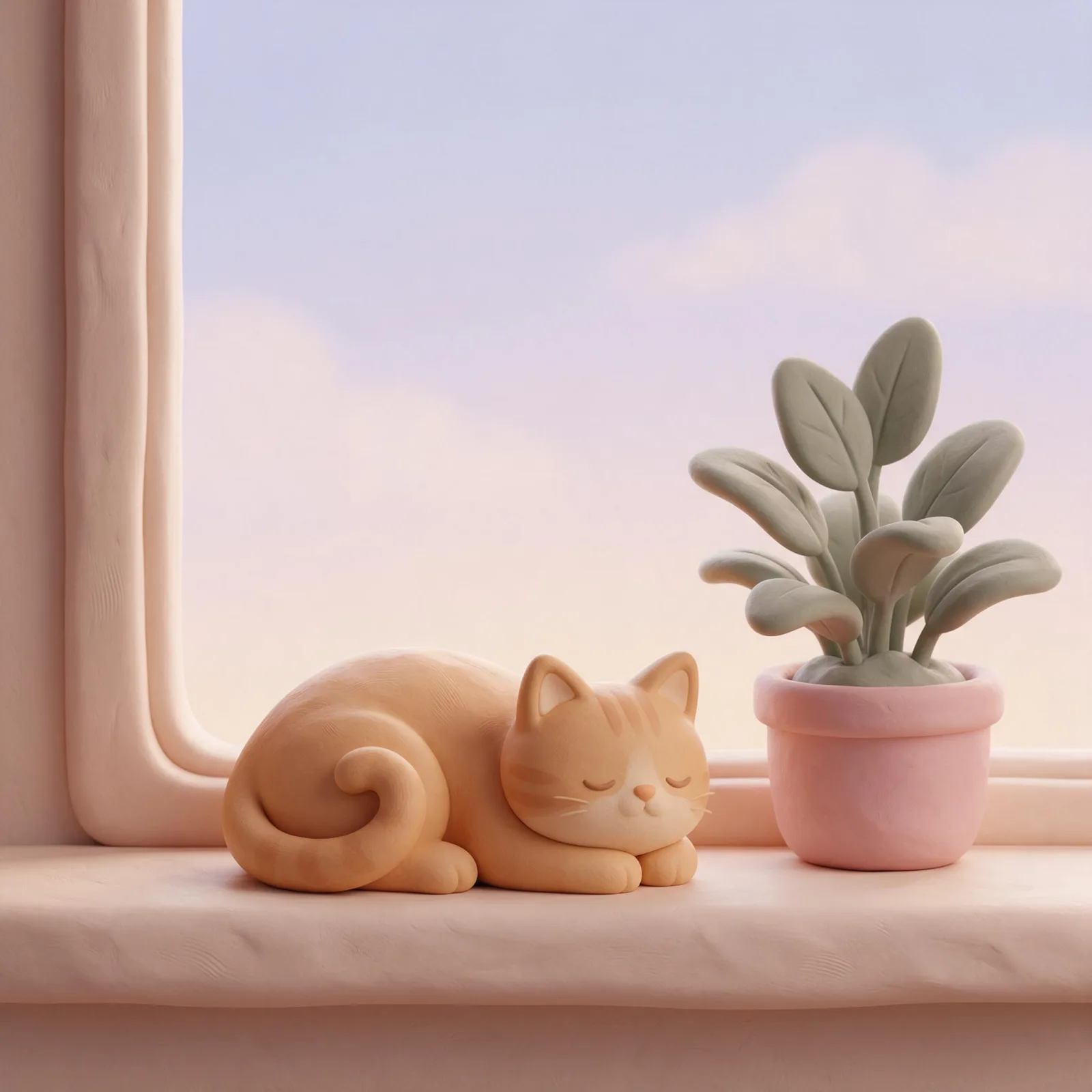 Sample image in the Soft Clay 3D style