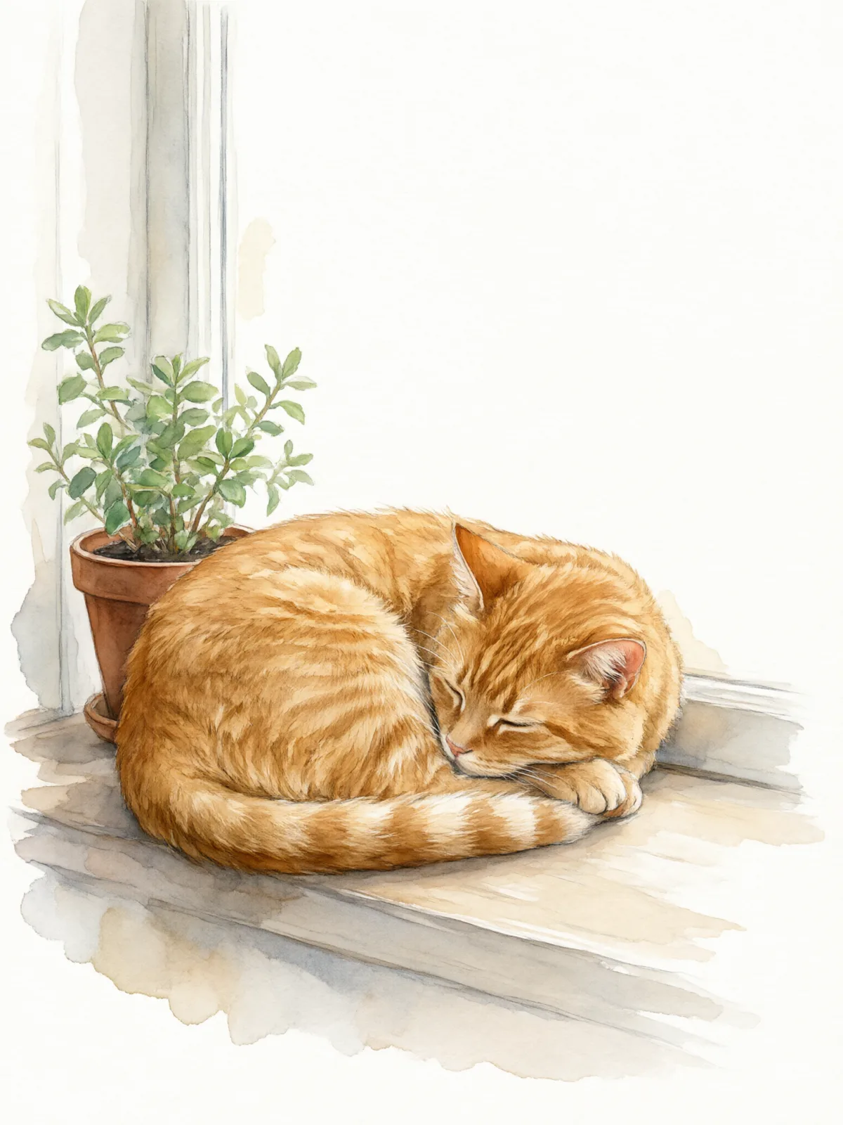 Sample image in the Soft Watercolor style