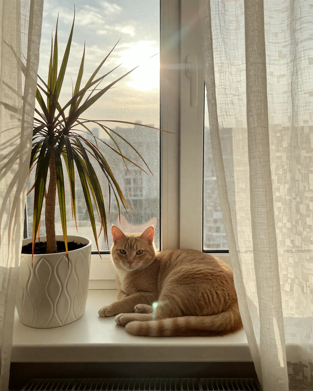 Sample image in the Sunday Haze style